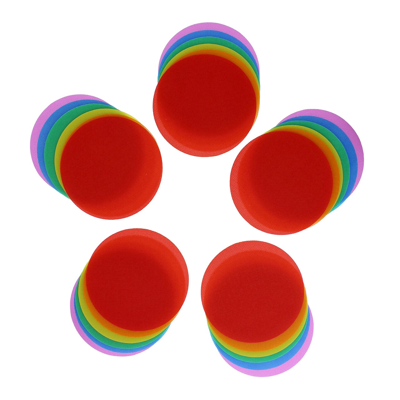 Get Out! Circle Marker Sitting Dots 5” Circle Markers for Classroom, 30-Pack